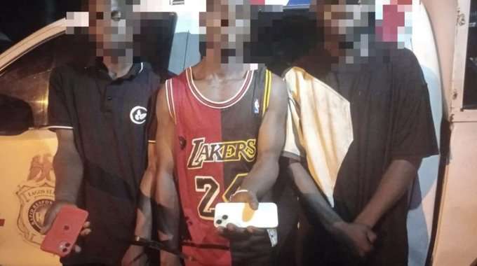 Three nabbed for stealing phones from accident victims in Lagos