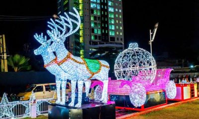 Zenith Bank spreads festive cheer with Ajose Adeogun Street light up 