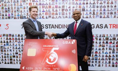 UBA, Mastercard unveil debit card with benefits to mark UBA’s 75th anniversary