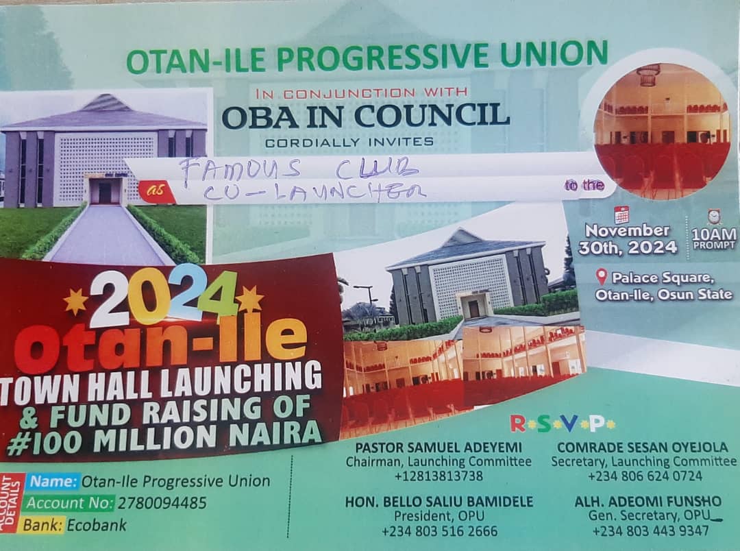 OPU to raise N100m for town hall renovation, development