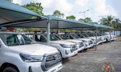 Abia strengthens security might with 20 vehicles, modern gadgets 