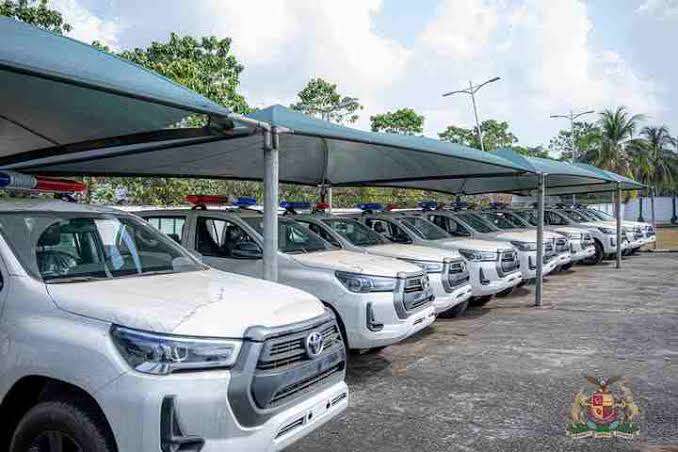 Abia strengthens security might with 20 vehicles, modern gadgets