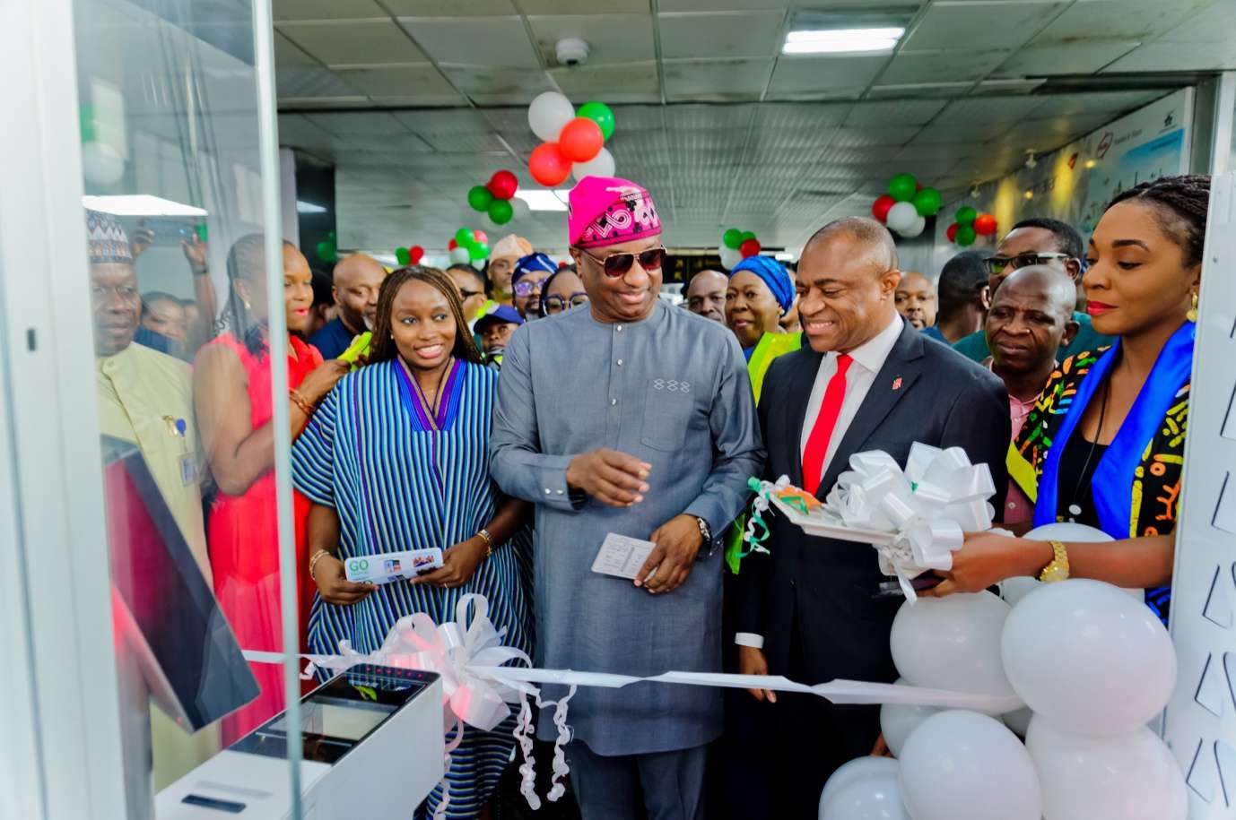 UBA GMD seeks public-private collaboration, joins Keyamo to commission new MMIA departure section