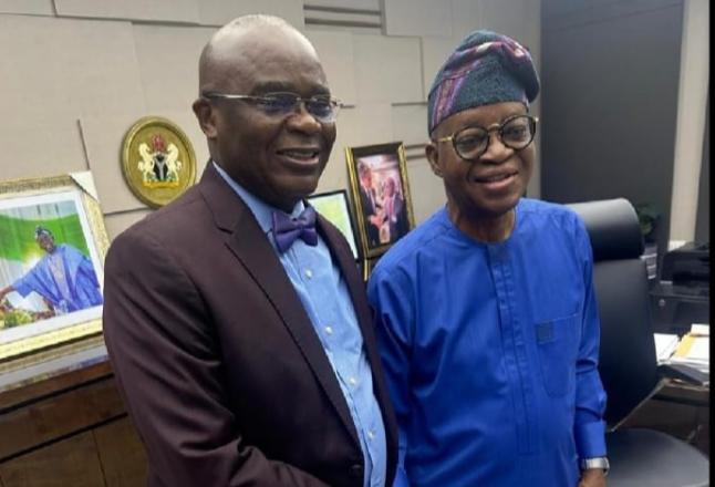 New NRC boss, Kayode Opeifa meets Oyetola, others
