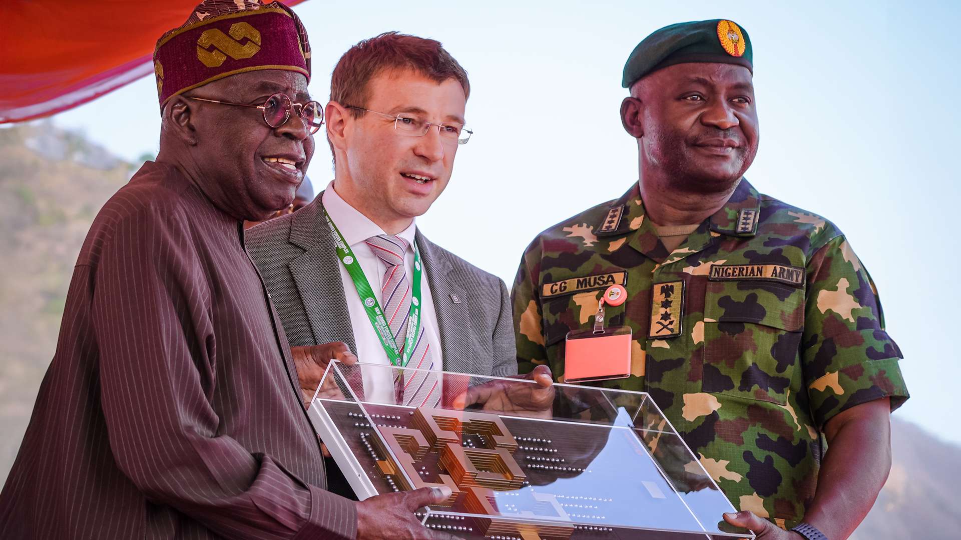 CDS hails Julius Berger's track record, as Tinubu flags off construction of new armed forces complex