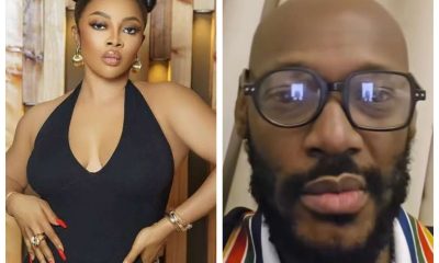 Toke Makinwa slams 2Baba after marriage crash announcement