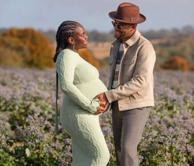 Solomon Buchi, wife expecting first child on second anniversary