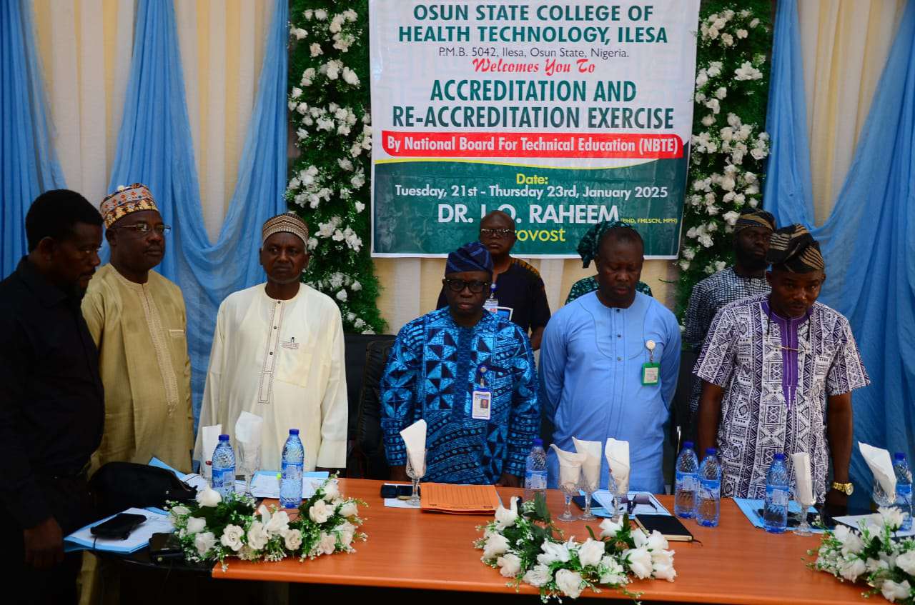 OSCO-HEALTH Ilesa gets accreditation for 6 new courses, one reaccredited