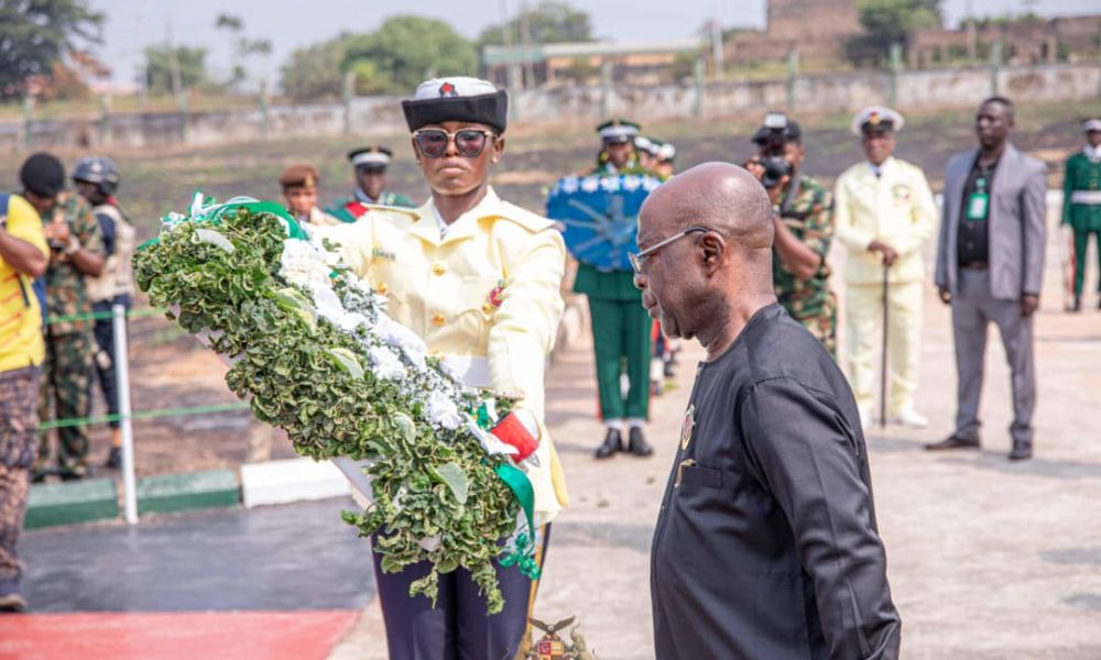 Armed Forces Day: Otti pays special tribute to soldiers killed by gunmen in Abia