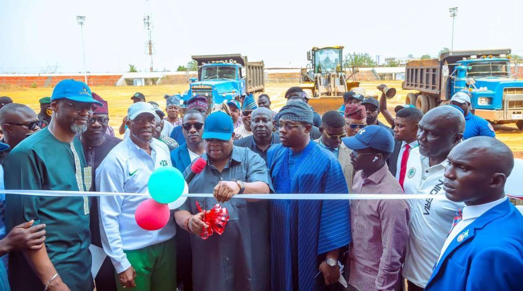 Adeleke flags off rehabilitation of Osogbo Township Stadium, unveils sports agenda
