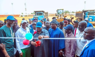 Adeleke flags off rehabilitation of Osogbo Township Stadium, unveils sports agenda
