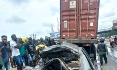 Seven Federal University Lokoja students driver feared dead as truck smashes shuttle bus