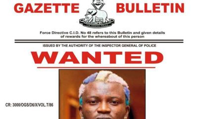 Police declare singer Portable wanted for assaulting Ogun officials