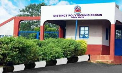 Distinct Polytechnic, Ekosin gets HND approval