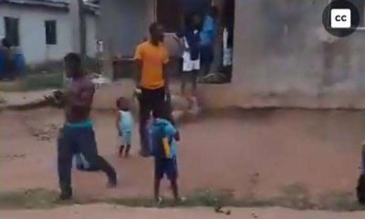 Father nabbed  for brutalising son in viral video