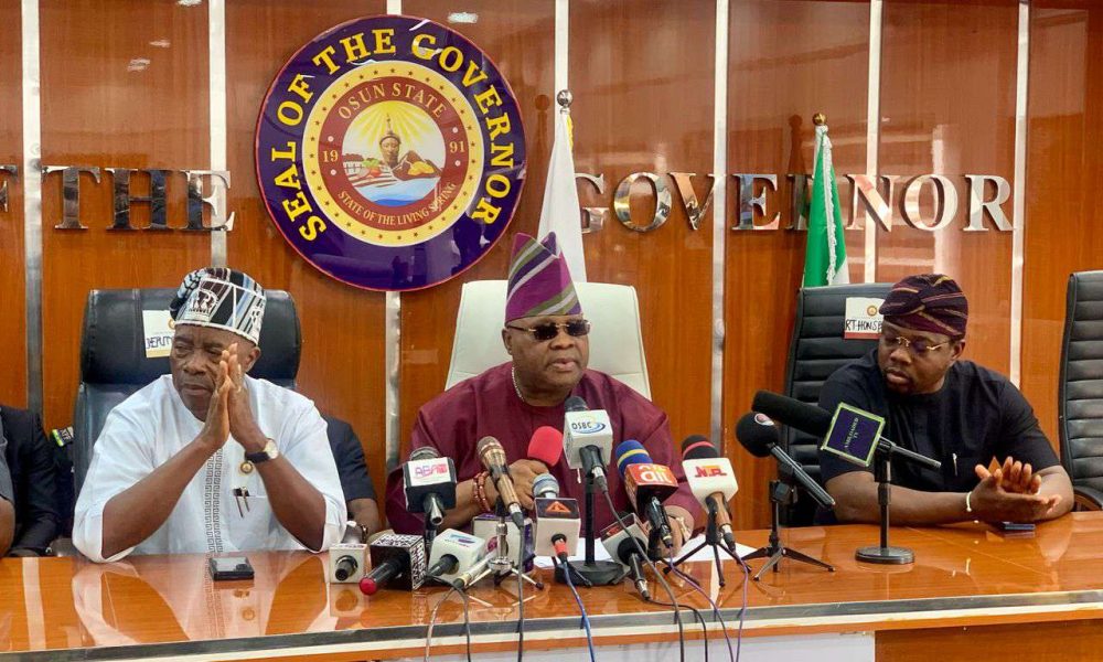 Osun: Adeleke unveils 159bn infrastructure plan for 2025 fiscal year