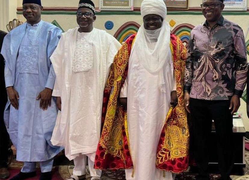 You're the face of opposition, I'll work with you, Gov Mohammed assures Peter Obi