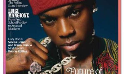 Rema wins big , becomes first African artiste on Rolling Stone cover