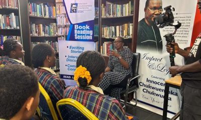 Kate Henshaw engages students as Innocent Chukwuma Library holds first reading session