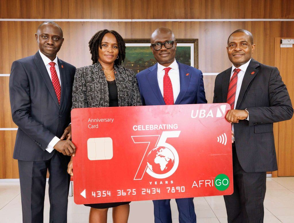 UBA unveils Afrigo Card to revolutionise domestic payments, promote accessibility