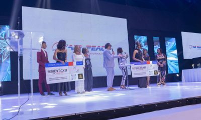 Air Peace rewards 5 lucky winners at Silverbird Man of the Year 2024 Awards