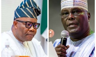 You're corrupt with a habit of abusing women, Atiku blasts Akpabio