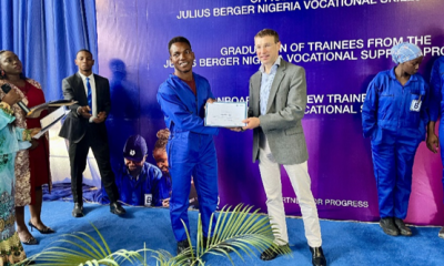 Julius Berger graduates vocational trainees, launches skills academy