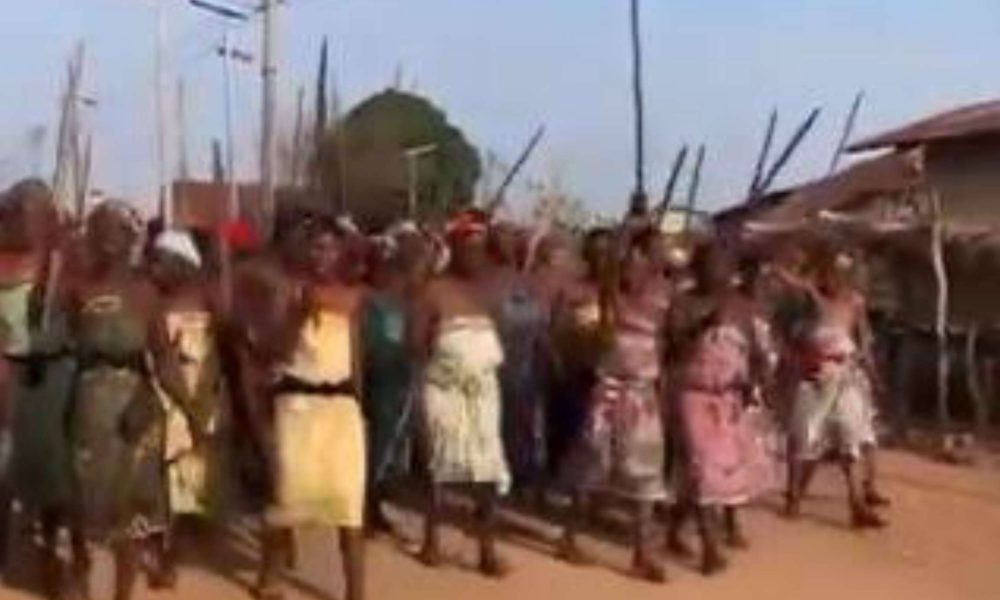 Kogi women protest half-naked over increasing insecurity
