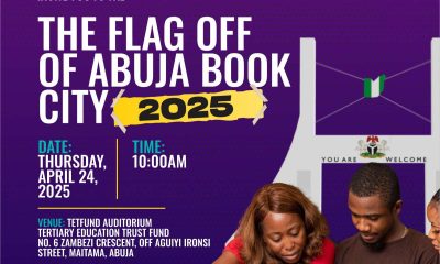 Abuja launches 2025 Book City Project with National Library, NBRP at the helm