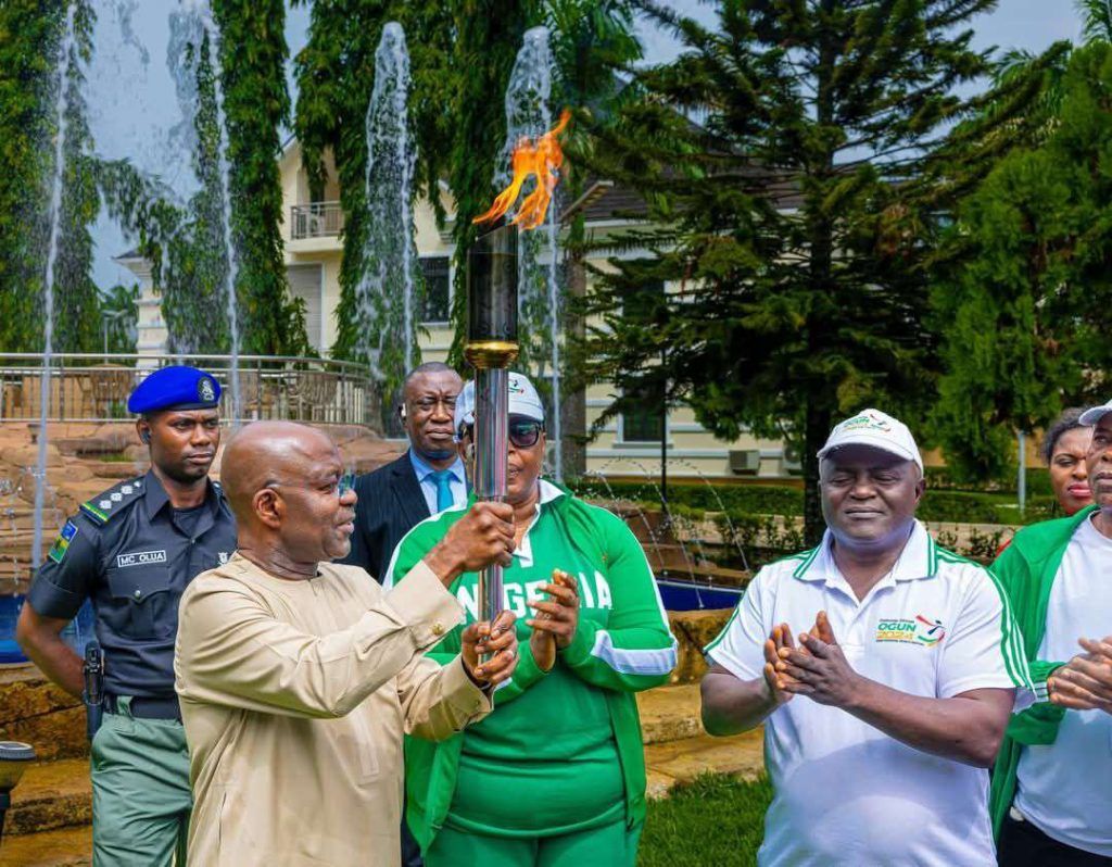 Otti receives torch of unity as Abia gears up for national sports festival