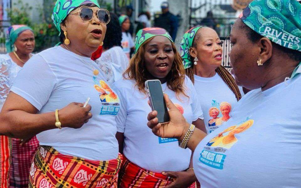 Rivers women walkout on Iba's wife, demand presence of Fubara's wife