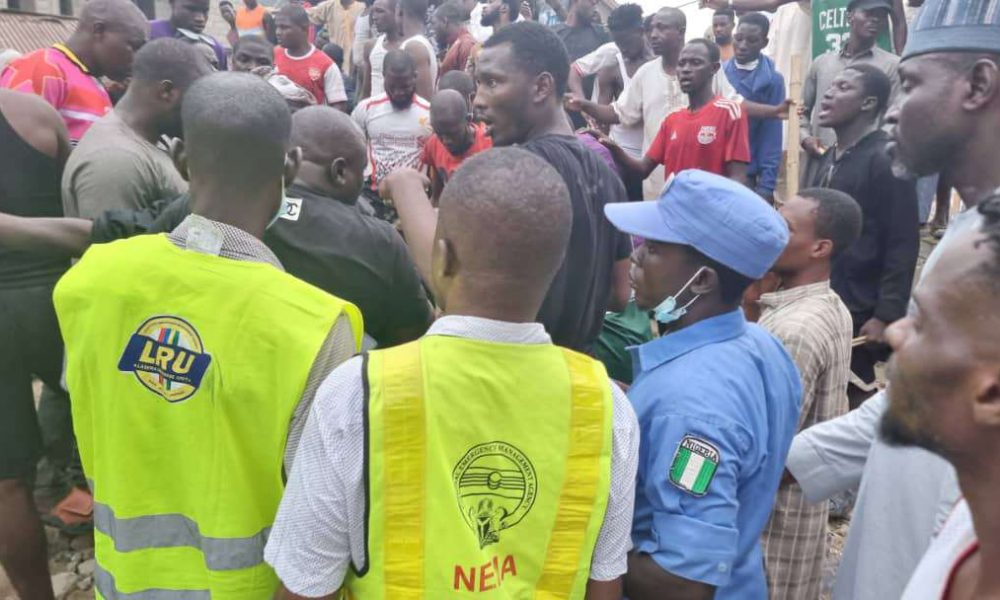 Building collapse in Lagos: Three rescued, others still trapped in Mushin