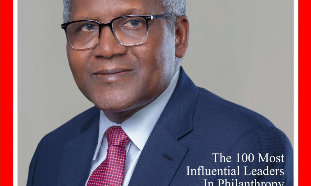 TIME Magazine names Aliko Dangote among top 100 global philanthropists