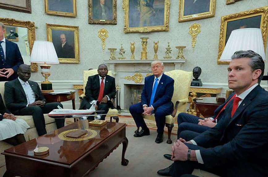 Trump confronts Ramaphosa over land Reform, 'White Genocide' claims