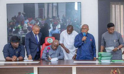 Otti approves immediate upgrade of Umuahia Stadium, unveils long-term sports city project