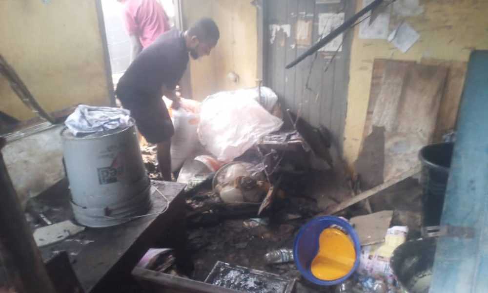 Early morning fire destroys property worth millions of naira in Umuahia