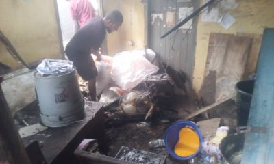 Early morning fire destroys property worth millions of naira in Umuahia