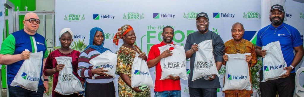 Fidelity Bank extends relief efforts to Eti-Osa community with Food Bank initiative