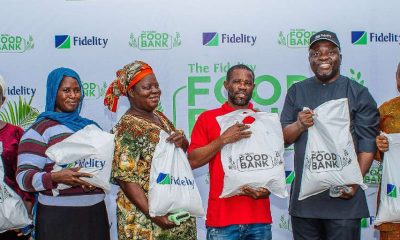 Fidelity Bank extends relief efforts to Eti-Osa community with Food Bank initiative