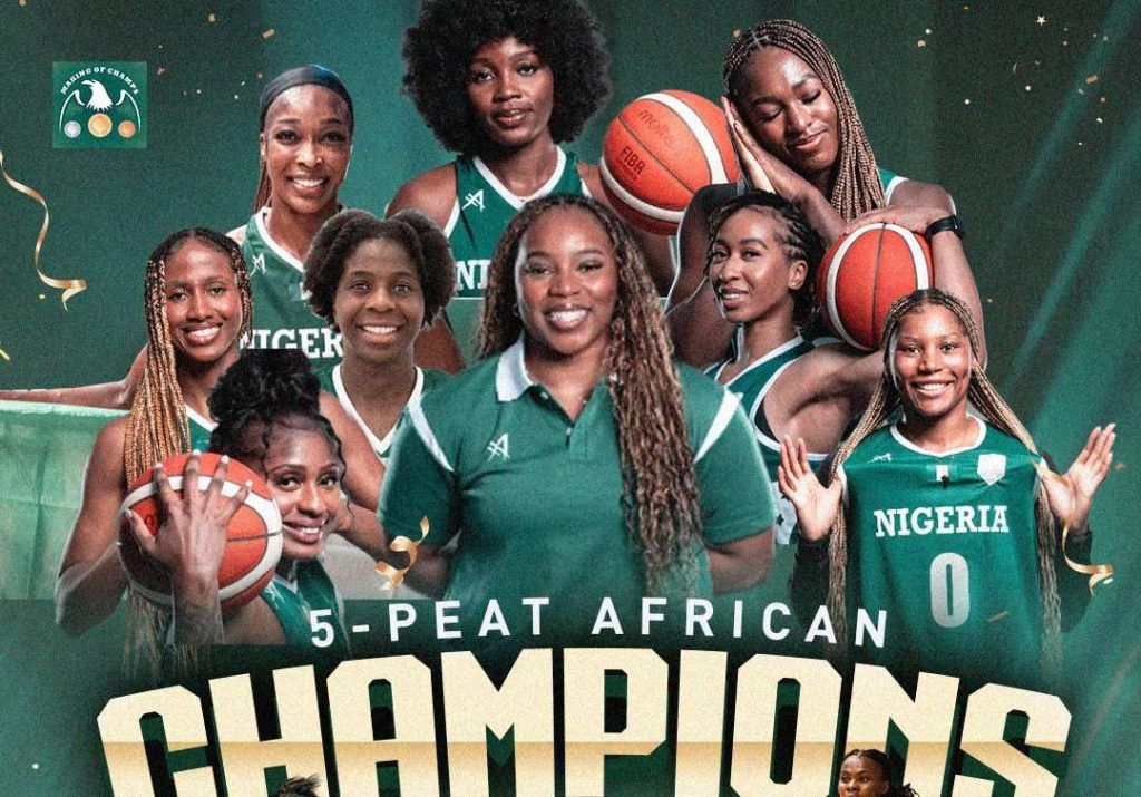D’Tigress Make History with Fifth Straight Women’s Afrobasket Title