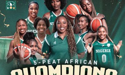 D’Tigress Make History with Fifth Straight Women’s Afrobasket Title