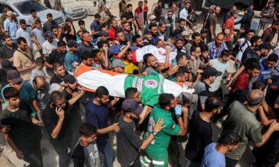 Gaza Mourns Six Journalists Killed in Israeli Strike