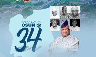 Osun at 34: Akinleye salutes founding fathers, hails Adeleke’s transformational leadership