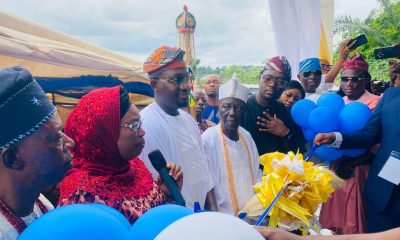 Oyebanji, Aragbiji, Ogunsua commission Kings FM in Iragbiji, harp on Yoruba culture promotion