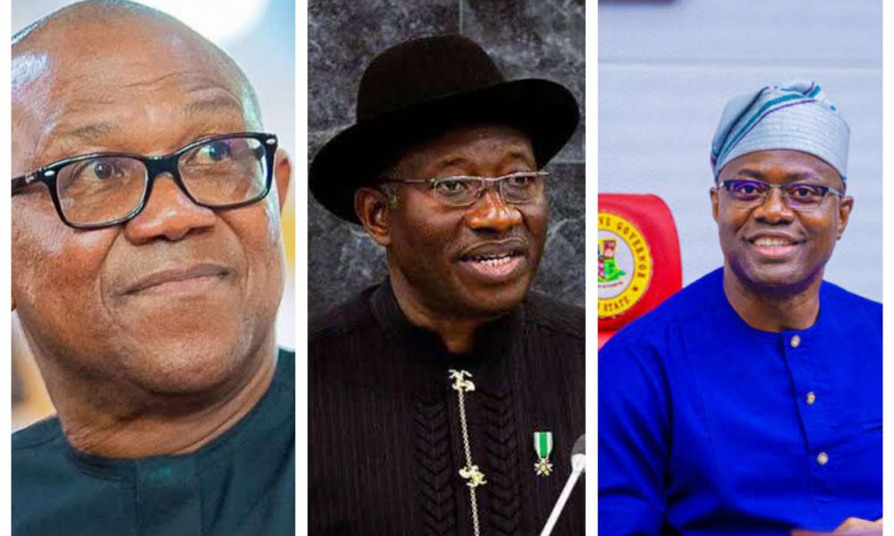 Jonathan, Obi, Makinde jostle for PDP ticket... as party battles zoning, anti-party activities
