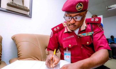 FRSC commander cautions motorists against reckless driving during ember months
