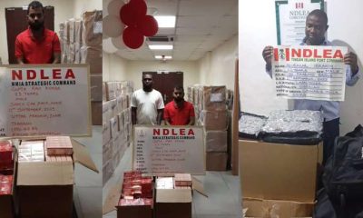 NDLEA arrests Indian businessman, others over N3.9bn tramadol at Lagos airport