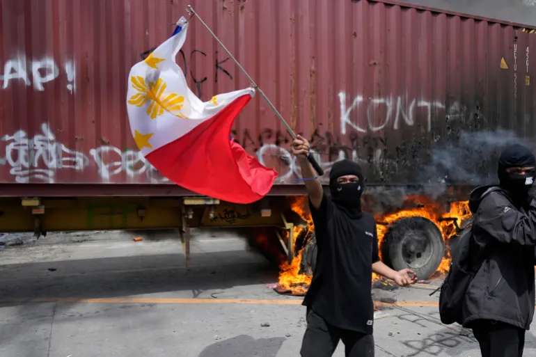 Philippines rocked by mass anti-corruption protests after unrest in Nepal, Bangladesh