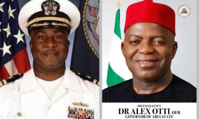 Gov Otti hails Abia-born Capt. Kelechi Ndukwe on historic promotion in U.S. Navy