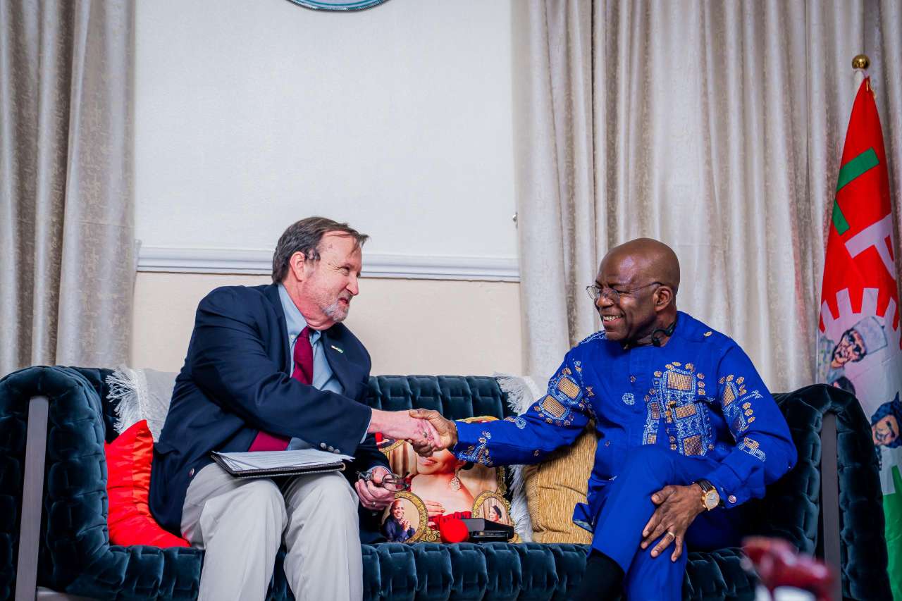 U.S. Ambassador hails Otti’s leadership, says Abia sets example for South-East governance